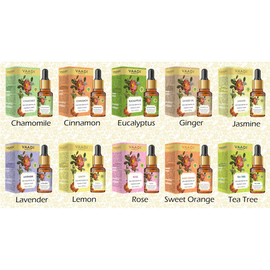 Vaadi Herbals Lemongrass Essential Oil - Stress Relief & Anti-Ageing Vaadi Herbals Lemongrass Essential Oil - Stress Relief & Anti-Ageing