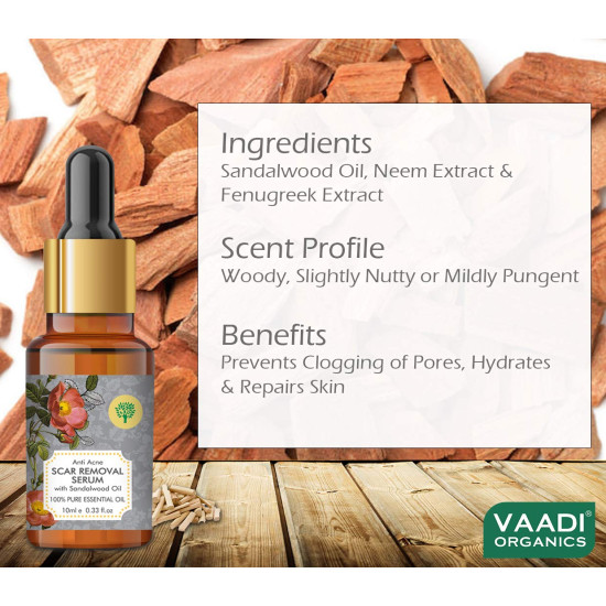 VAADI HERBALS Scar Removal Serum - Reduces Acne & Dark Spots