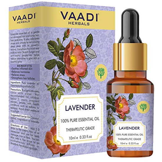 VAADI HERBALS Lavender Essential Oil - Prevents Hairfall & Relieves Stress
