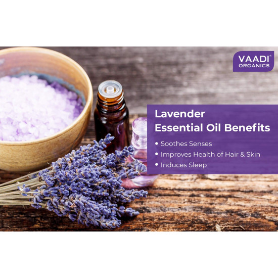 VAADI HERBALS Lavender Essential Oil - Prevents Hairfall & Relieves Stress