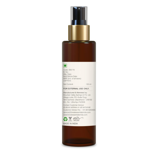 Forest Essentials Body Mist Jasmine & Saffron - Natural & Hydrating Spray