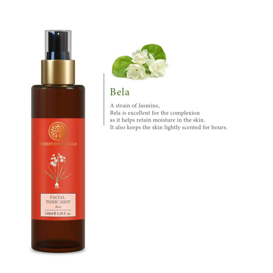 Forest Essentials Facial Tonic Mist Bela - Refreshing Face Toner for Pore Tightening and Hydration