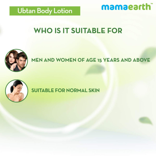 Mamaearth Ubtan Body Lotion - Nourish Dry Skin with Ubtan & Turmeric