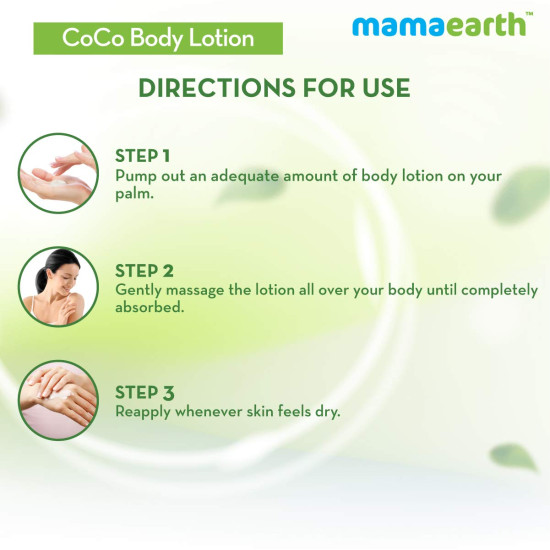 Mamaearth CoCo Body Lotion - Nourishing Care for Dry Skin