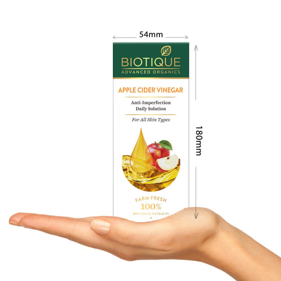 Biotique Apple Cider Vinegar Face Serum - Anti-Imperfection Daily Solution