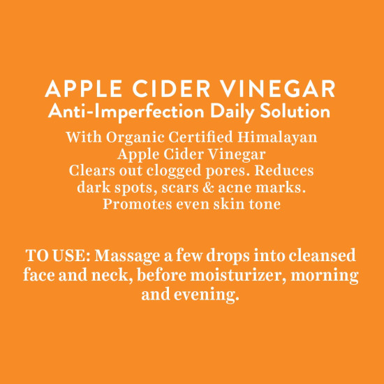 Biotique Apple Cider Vinegar Face Serum - Anti-Imperfection Daily Solution