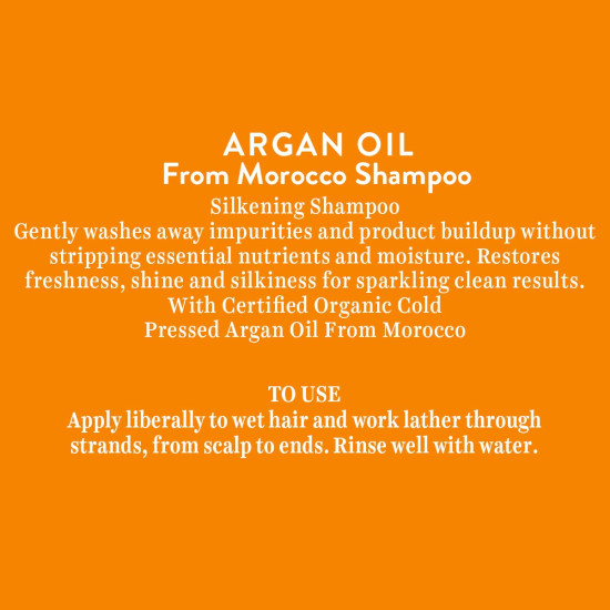 Biotique Argan Oil Hair Shampoo - Cleans, Strengthens & Shines
