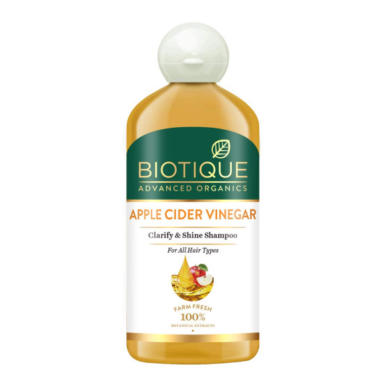 Biotique Apple Cider Vinegar Hair Shampoo - For All Hair Types
