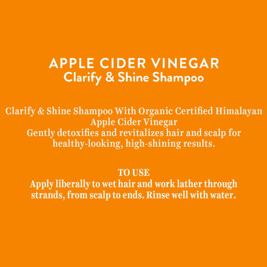 Biotique Apple Cider Vinegar Hair Shampoo - For All Hair Types