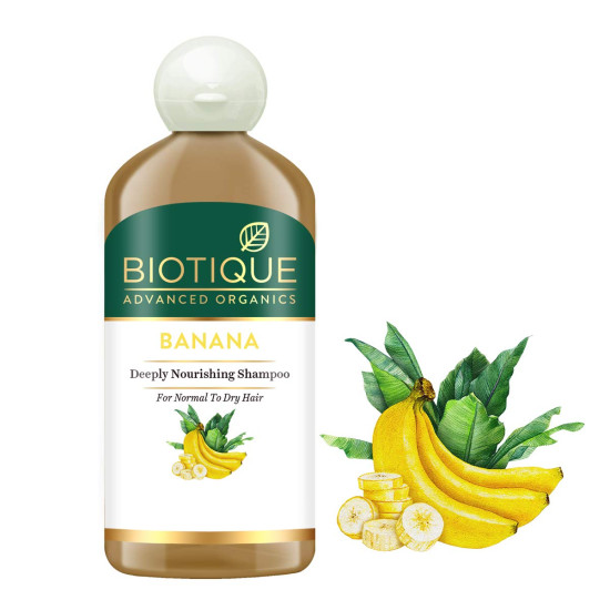 Biotique Banana Deeply Nourishing Hair Shampoo - For Normal to Dry Hair Biotique Banana Deeply Nourishing Hair Shampoo - For Normal to Dry Hair