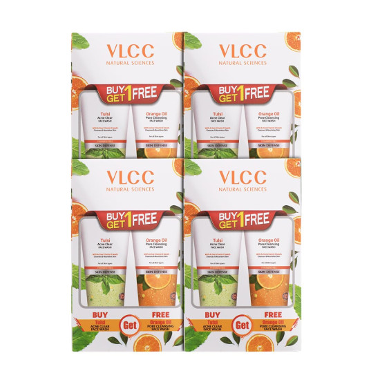 VLCC Tulsi Acne Clear Face Wash - Anti-Acne & Oil Control VLCC Tulsi Acne Clear Face Wash - Anti-Acne & Oil Control