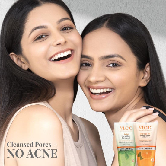 VLCC Tulsi Acne Clear Face Wash - Anti-Acne & Oil Control VLCC Tulsi Acne Clear Face Wash - Anti-Acne & Oil Control