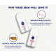 NIVEA Roll On Deodorants - Whitening & Pearl Beauty | 48H Protection