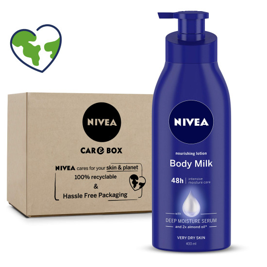 NIVEA Body Lotion, Nourishing Body Milk - Deep Moisturization for Very Dry Skin