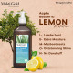Axiom Mukti Gold Anti-Dandruff Shampoo 400Ml With Aloe Vera | Hydrates & Restores Shine | Controls Dandruff | Made With 100% Herbal Extracts | Ph Balanced