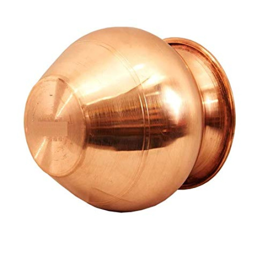 Kanshita's Rasoiware Handmade 100% Copper Lota - Perfect for Pooja & Drinking Water