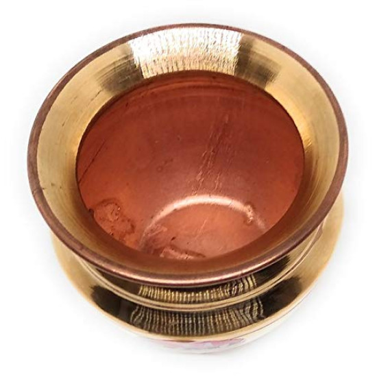 Kanshita's Rasoiware Handmade 100% Copper Lota - Perfect for Pooja & Drinking Water