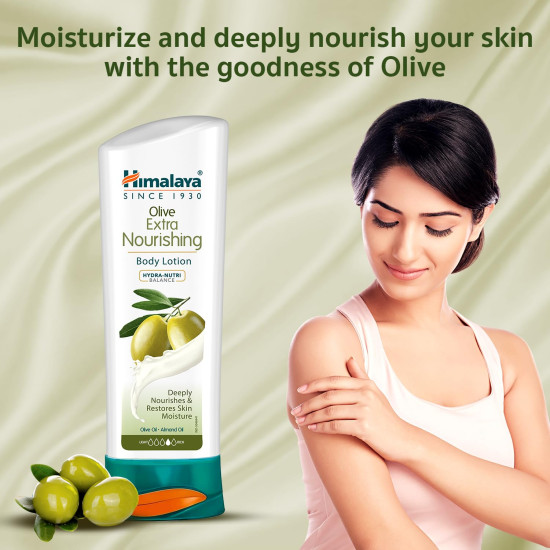 Himalaya Olive Extra Nourishing Body Lotion - Deep Moisture for Smooth Skin