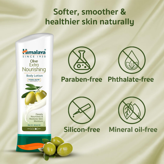Himalaya Olive Extra Nourishing Body Lotion - Deep Moisture for Smooth Skin