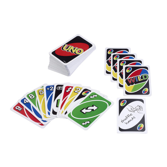 Mattel Uno Playing Card Game & Blink - The World's Fastest Card Game