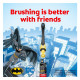 Colgate Proclinical 150 Sonic Charcoal & Kids Batman Battery Toothbrush Combo - Effective Oral Care