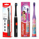 Colgate Proclinical 150 Sonic Charcoal & Kids Barbie Toothbrush Combo - Sonic Cleaning