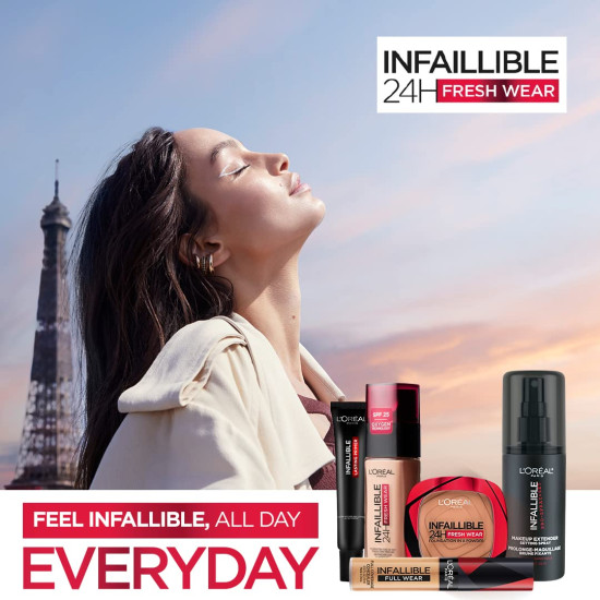 L'Oreal Paris Infallible 24H Fresh Wear Foundation in a Powder - Long-lasting Coverage