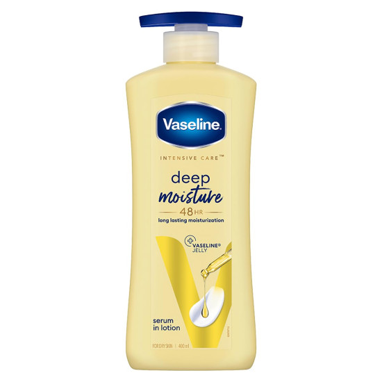 Vaseline Intensive Care Deep Moisture Body Lotion - Radiant, Glowing Skin Vaseline Intensive Care Deep Moisture Body Lotion - Radiant, Glowing Skin