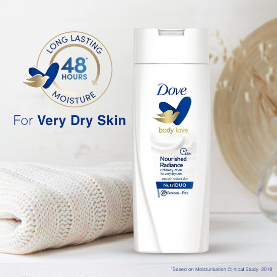 Dove Body Love Nourished Radiance Body Lotion - 48hrs Moisturisation