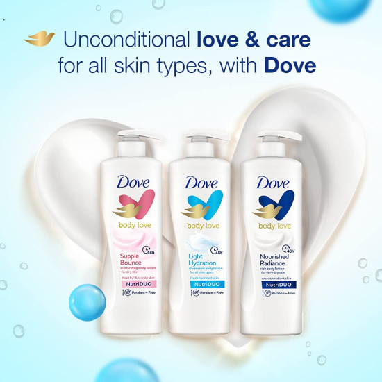 Dove Body Love Light Hydration Body Lotion - 48hrs Moisturisation