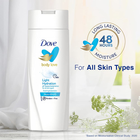 Dove Body Love Light Hydration Body Lotion - 48hrs Moisturisation