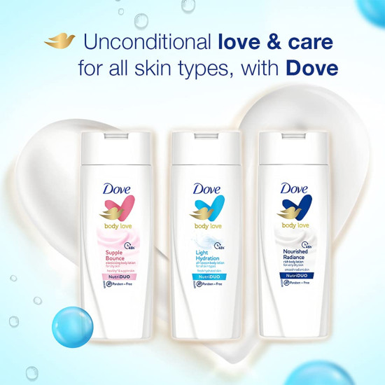 Dove Body Love Light Hydration Body Lotion - 48hrs Moisturisation