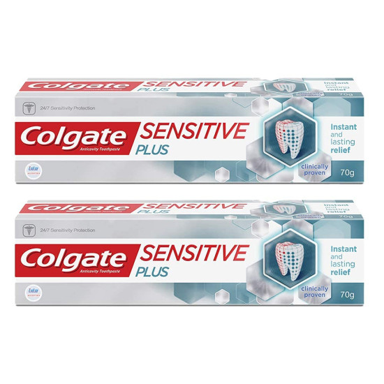 Colgate Sensitive Plus Toothpaste - Instant Sensitivity Relief Colgate Sensitive Plus Toothpaste - Instant Sensitivity Relief