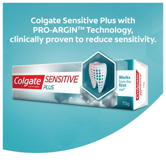 Colgate Sensitive Plus Toothpaste - Instant Sensitivity Relief Colgate Sensitive Plus Toothpaste - Instant Sensitivity Relief