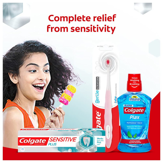 Colgate Sensitive Plus Toothpaste - Instant Sensitivity Relief Colgate Sensitive Plus Toothpaste - Instant Sensitivity Relief