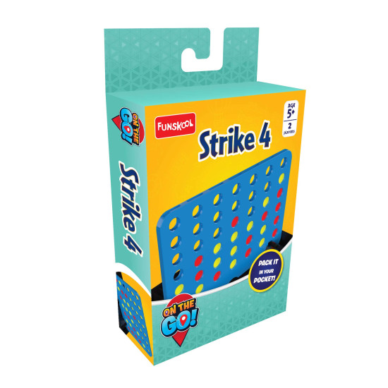 Funskool Travel Strike 4 - Classic Board Game for All Ages