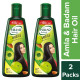 NIHAR Shanti Amla & Badam Hair Oil - For Black, Silky & Stronger Hair