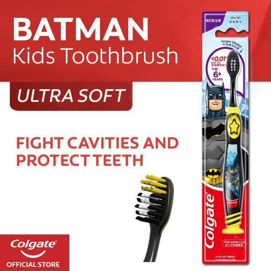 Colgate Kid's Batman Toothbrush & Toothpaste - Anti-Cavity Protection Colgate Kid's Batman Toothbrush & Toothpaste - Anti-Cavity Protection