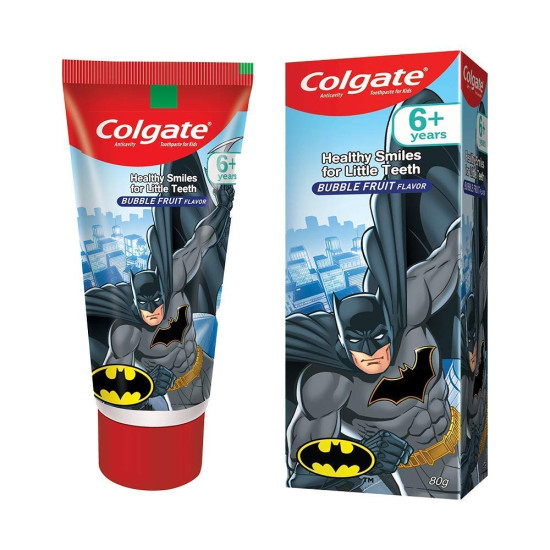 Colgate Kid's Batman Toothbrush & Toothpaste - Anti-Cavity Protection Colgate Kid's Batman Toothbrush & Toothpaste - Anti-Cavity Protection