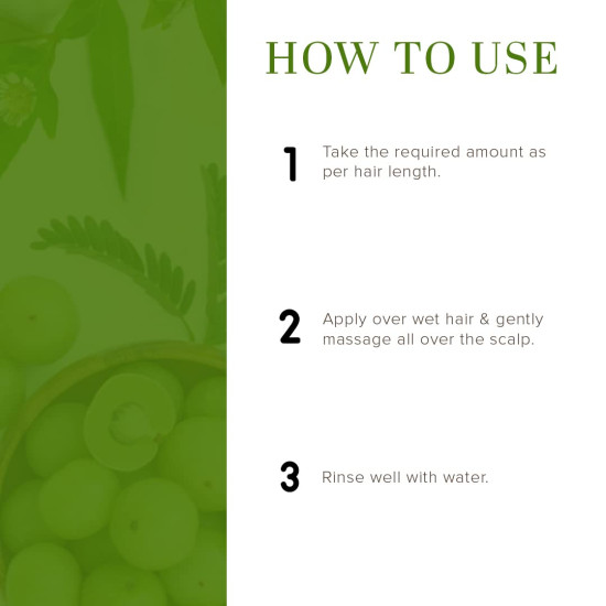 Khadi Natural Amla & Bhringraj Hair Cleanser - Natural Anti-Dandruff & Anti-Hair Fall Solution