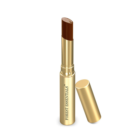Forest Essentials Tinted Lip Serum Madhu Rasa Misri Cardamom - Natural Moisturizing Lip Tint
