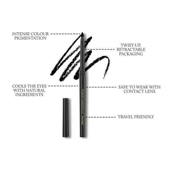 Forest Essentials Gulaab Khaas Kajal - Intense Natural Eye Makeup