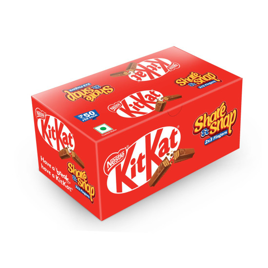 Nestle KitKat Share & Snap 2x3 Fingers - Perfect for Sharing