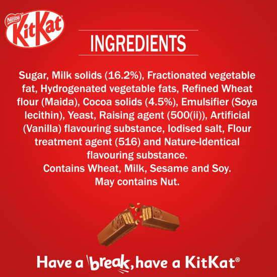Nestle KitKat Share & Snap 2x3 Fingers - Perfect for Sharing