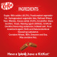 Nestle KitKat Share & Snap 2x3 Fingers - Perfect for Sharing