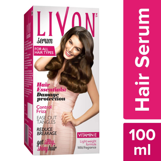 Livon Serum for Women - Frizz-Free, Smooth & Glossy Hair