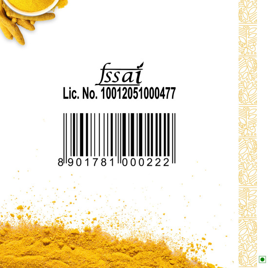 Sunrise Pure Turmeric Powder - 500g Pouch - Premium Quality