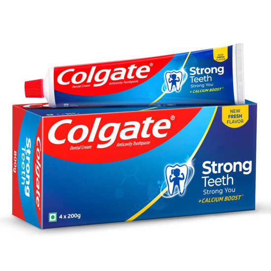 Colgate Strong Teeth - Calcium-Boost for 2X Stronger Teeth