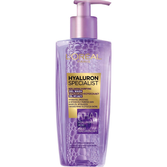 L'Oreal Paris Hyaluron Expert Replumping Face Wash - Hydrating with Hyaluronic Acid