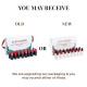 Just Herbs Ayurvedic Creamy Matte Micro Mini Lipstick Kit - Hydrating & Moisturizing